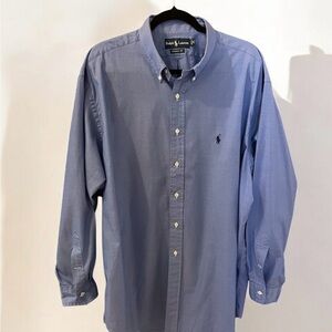 Ralph Lauren Classic Fit Men’s Long Sleeve Shirt, Size 18 34/35, Button …